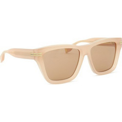 Marc Jacobs MJ1002/S 35J Γυναικεία Γυαλιά Ηλίου Πεταλούδα Κοκάλινα Μπεζ με Καφέ Φακό