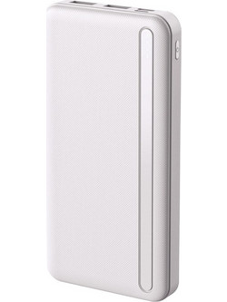 Setty Power Bank 10000mAh με 2 Θύρες USB-A & Θύρα USB-C White