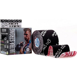 Rea Tape Ultra Strong Ταινία Κινησιολογίας 5cm x 5m Μαύρη 1τμχ