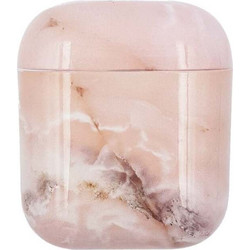 Sonique Marble Θήκη Σιλικόνης για Apple AirPods 1 / 2 Ροζ