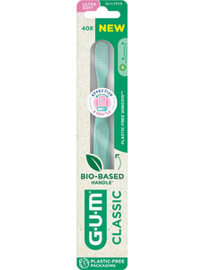 Gum Classic 408 Ultra Soft Oδοντόβουρτσα Γαλάζια