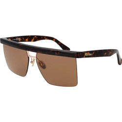 Max Mara MM0072 52E Ανδρικά Γυαλιά Ηλίου Τετράγωνα Κοκάλινα Ταρταρούγα με Καφέ Φακό