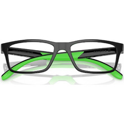 Arnette AN4356 27531W Ανδρικός Σκελετός Γυαλιών Οράσεως με Clip-On Κοκάλινος Μαύρος Πράσινος