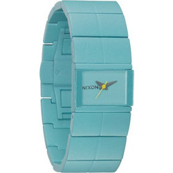 Nixon Γυναικείο Ρολόι με Γαλάζιο Λουράκι A190272-00