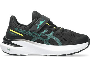 ASICS GT-1000 13 Παιδικά Αθλητικά Παπούτσια για Τρέξιμο Μαύρα Πράσινα 1014A344-008