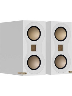 Monitor Audio Studio 89 Ζεύγος Ηχείων Hi-Fi Βιβλιοθήκης 150W 2 Δρόμων Gloss White