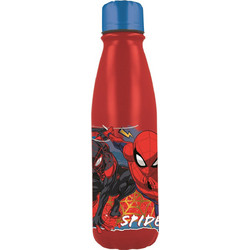 Stor Marvel Spiderman Moving Target Παιδικό Παγούρι Αλουμινίου Κόκκινο 600ml
