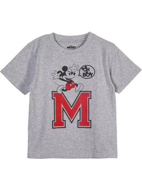 Cerda Mickey Mouse Παιδικό T-Shirt Κοντομάνικο Γκρι 2200009240