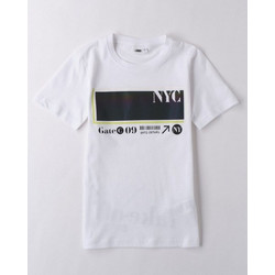 iDo Παιδικό T-Shirt Κοντομάνικο Λευκό 4B624-0113