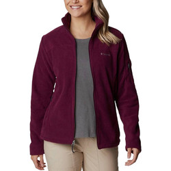 Columbia Fast Trek II Γυναικεία Ζακέτα Fleece Μακριά με Φερμουάρ Μπορντό EL6081-625