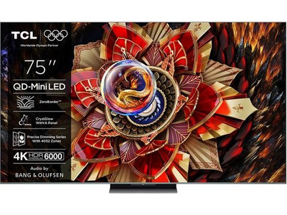 TCL QD Mini-LED 75C9K Smart Τηλεόραση 75" 4K UHD Mini LED HDR (2025)