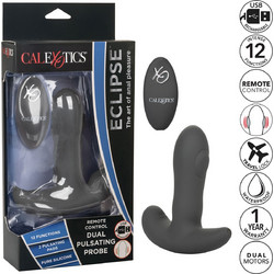 CalExotics Eclipse Πρωκτική Σφήνα Ασύρματη με Δόνηση 13cm Μαύρη 683518