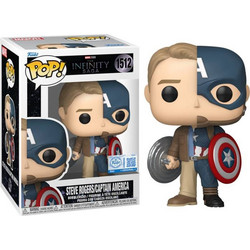 Funko Pop! Marvel The Infinity Saga 1512 Steve Rogers / Captain America Special Edition