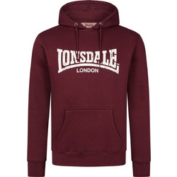 Lonsdale Wolterton Ανδρικό Αθλητικό Φούτερ με Κουκούλα Μπορντό 113863-2032