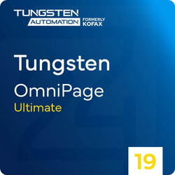 Tungsten Automation OmniPage Ultimate Πολύγλωσσο Συμβατό με Windows για 1 Χρήστη (Ηλεκτρονική Άδεια)