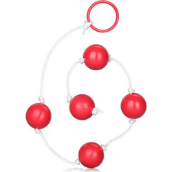 CalExotics Large Anal Beads Πρωκτική Σφήνα Κόκκινη 716770004192