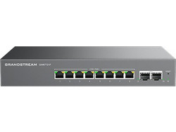 Grandstream GWN7721P Managed L2 Switch με 8 Θύρες Ethernet 100Mbps και 2 SFP θύρες