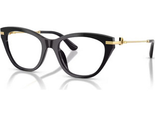 Dolce & Gabbana DG3428 501 Γυναικείος Σκελετός Γυαλιών Οράσεως Κοκάλινος Μεταλλικός Χρυσός Μαύρος