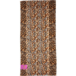 Tortue Animal Print Παιδική Πετσέτα Θαλάσσης Καφέ 70x140cm S5-146-100
