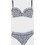 Gsecret Bikini Set Μαύρο Λευκό SQ66533-33859