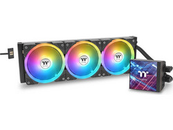 Thermaltake MAGFloe 420 Ultra Black Υδρόψυξη CPU 140mm ARGB για Socket 115x / 1200 / 1700 / 1851 / 2011 / 2011-3 / 2066 / AM2 / AM2+ / AM3 / AM3+ / AM4 / AM5 / FM1 / FM2