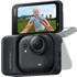 Insta360 GO Ultra Standard Bundle Action Camera 4K Ultra HD Υποβρύχια με WiFi και Οθόνη 2.5" Μαύρη