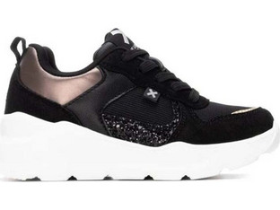 Xti Παιδικά Sneakers Μαύρα Ροζ Χρυσά 151394