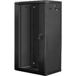 Lanberg WF01-6422-10B Επιδαπέδια Καμπίνα Rack 22U 60x45x108.5cm
