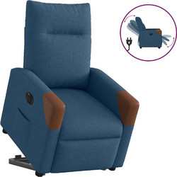 vidaXL Πολυθρόνα Relax Ανακλινόμενη Μπλε 3324028