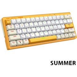 Armaggeddon GMK-100 Ασύρματο Μηχανικό Gaming Πληκτρολόγιο 60% RGB Summer