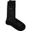 Hugo Boss Ανδρικές Κάλτσες Ψηλές με Σχέδια Μαύρες 2Pack 50547832-001