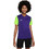 Nike Dri Fit Tiempo Παιδικό T-Shirt Κοντομάνικο Μωβ Lime DH8389-547