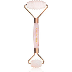Crystallove Rose Quartz 3D Teeth Roller με Πέτρα Χαλαζία