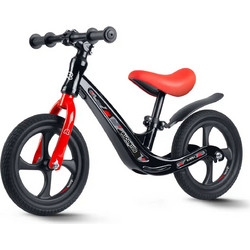 Ricokids Παιδικό Ποδήλατο Ισορροπίας Μαύρο Κόκκινο