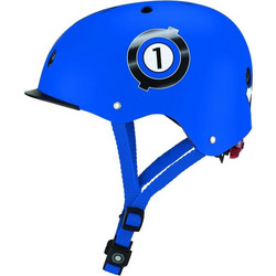 Globber Elite Παιδικό Κράνος Ποδηλάτου Πόλης με Led Navy Blue