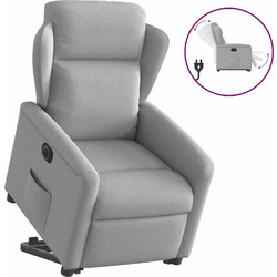 vidaXL Πολυθρόνα Relax Ανακλινόμενη Γκρι 3303163