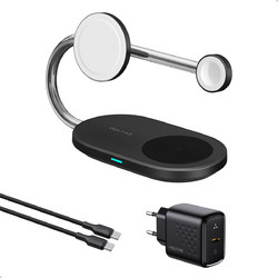 Voltme MagPak 3in1 Ασύρματος Φορτιστής Qi2 Pad 15W