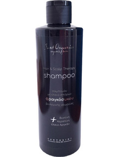 Sant Organics Hair & Scalp Therapy Σαμπουάν Κερατίνης για Επανόρθωση & Όγκο για Ξηρά & Ταλαιπωρημένα Μαλλιά 250ml