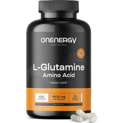 OnEnergy L-Glutamine 4500mg 400 Κάψουλες