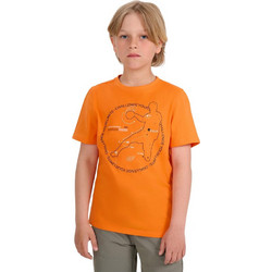 4F Παιδικό T-Shirt Κοντομάνικο Πορτοκαλί 4FJWAW25TTSHM2413-70S