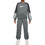 Nike Dri-Fit Παιδικό Σετ Φόρμας Γκρι HQ9317-084