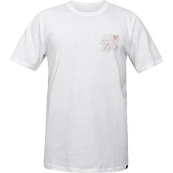 Hurley Ανδρικό Αθλητικό T-Shirt Λευκό MTS0035050-H100