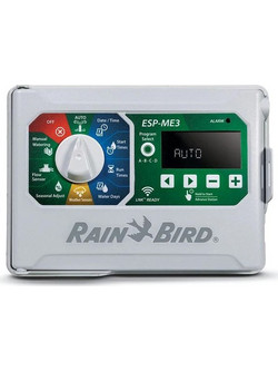 Rain Bird ESP-ME3 Wi-Fi Ready Προγραμματιστής Ποτίσματος Ρεύματος με Wi-Fi & Ηλεκτροβάνα 4 Στάσεων