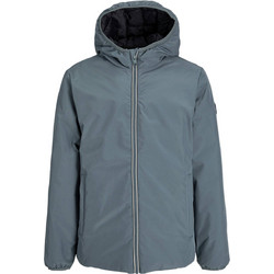 Jack & Jones Παιδικό Μπουφάν Χειμωνιάτικο Softshell Αδιάβροχο Γαλάζιο Μαύρο 12279138