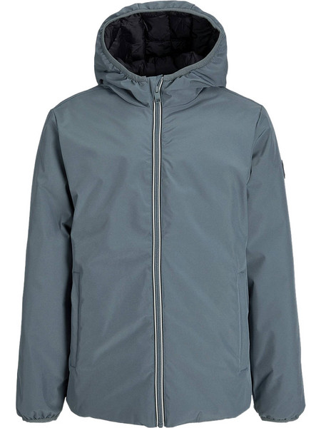 Jack & Jones Παιδικό Μπουφάν Χειμωνιάτικο Softshell Αδιάβροχο Γαλάζιο Μαύρο 12279138