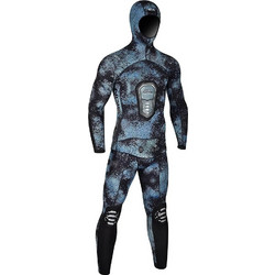 C4 Camo Skin Ocean Ολόσωμη Στολή Κατάδυσης Ξυρισμένη με Επιστήθιο για Ψαροντούφεκο 5mm