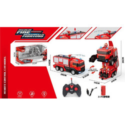 Blue Toys Τηλεκατευθυνόμενο Φορτηγό Πυροσβεστικής Ρομπότ MKO341930