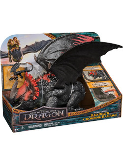 Spin Master How To Train Your Dragon Red Death Chomping Rampage Σετ Φιγούρες Δράσης για 4+ Ετών
