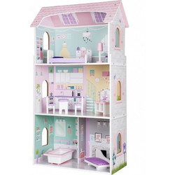 Ecotoys Ξύλινο Κουκλόσπιτο Jagodowa Residence