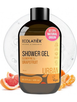 Ecolatier Grapefruit & Clementine Αφρόλουτρο σε Gel 600ml